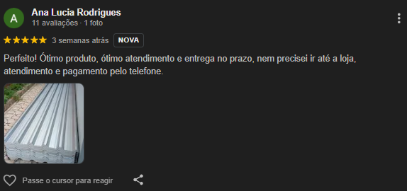 Depoimento Cliente LBEL Telhas