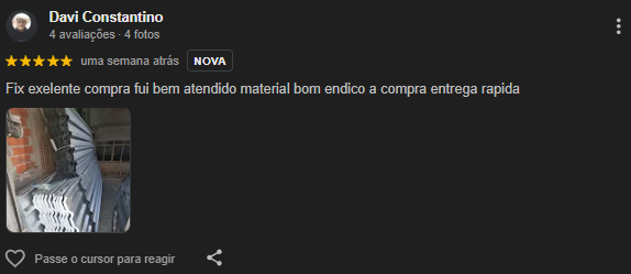 Depoimento Cliente LBEL Telhas